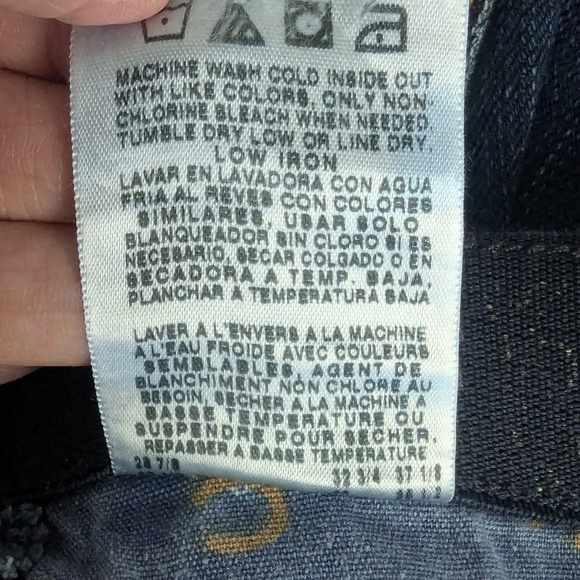 Wrangler Q Baby Size 1/2 Jeans Dark Wash - Picture 10 of 14